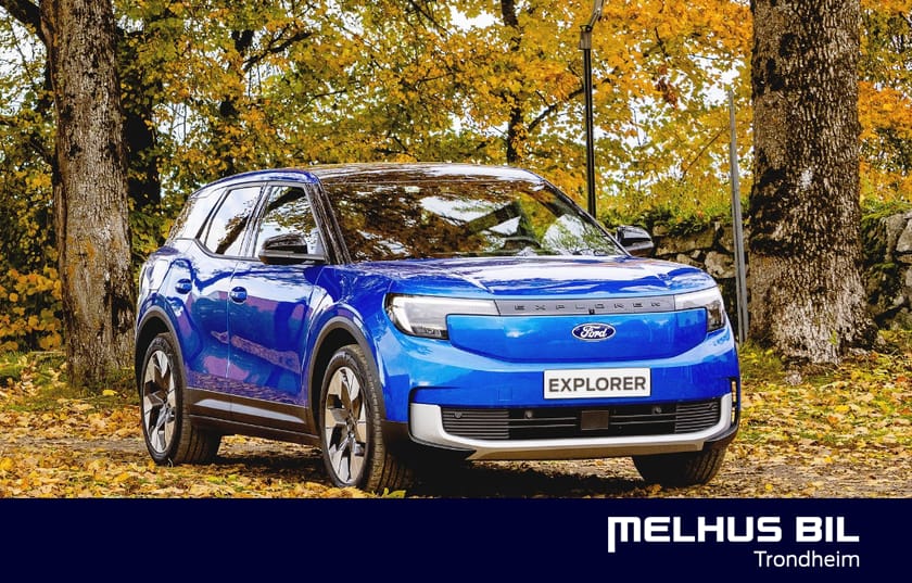 Bilde 1 av Ford Explorer EV Extended Range AWD Ext. Premium | Serv.Avt. | V.Pumpe | Krok