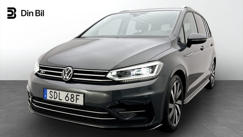 Bild 1 av Volkswagen Touran R-Line TSI150 DSG 7sits/Drag/P-värmare