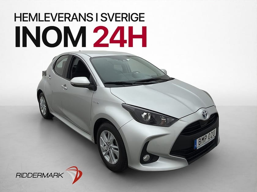 Bild 1 av Toyota Yaris Hybrid 116hk Active Kamera  Bluetooth Carplay