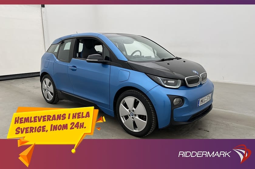 Bild 1 av BMW i3 94 Ah REX 94Ah 170hk Comfort Advanced Kamera Farthållare