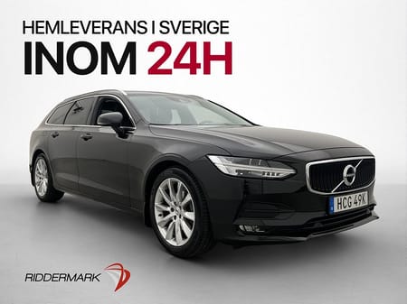 Volvo V90 D4 Advanced VOC Värmare Kamera Skinn CarPlay Drag
