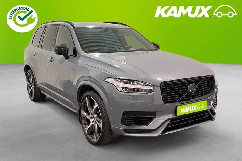 Bild 1 av Volvo XC90 7 Säten Recharge T8 AWD R-design 7-sits  Luftfj Pano B&W Drag
