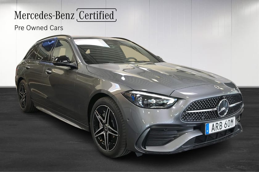 Bild 3 av Mercedes-Benz C 300 T de 4MATIC Moms/AMG/Burmester/Panorama/HUD