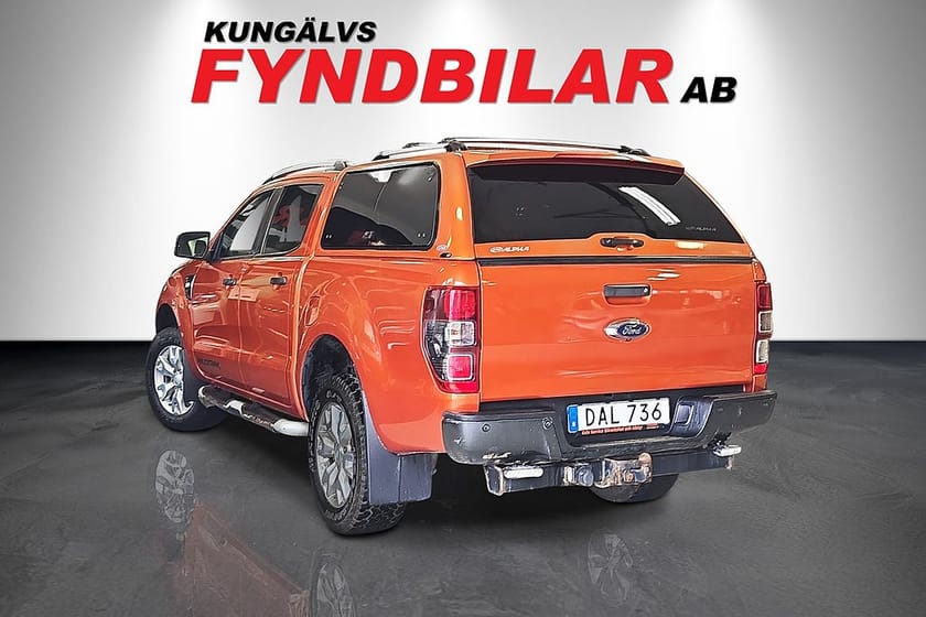 Bild 2 av Ford Ranger Dubbelhytt 3.2 TDCi Wildtrack  4x4  200hk Kåpa,Drag