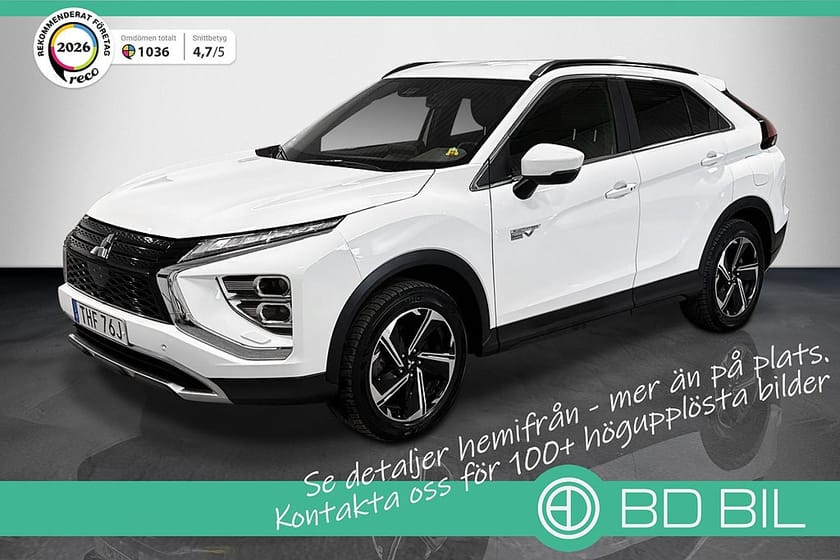 Bild 1 av Mitsubishi Eclipse Cross PHEV 2.4 KAMERA APPLY CARPLAY MOMS