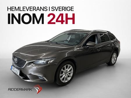 Mazda 6 Wagon AWD 150hk Vision Drag P-sensor Navi Keyless
