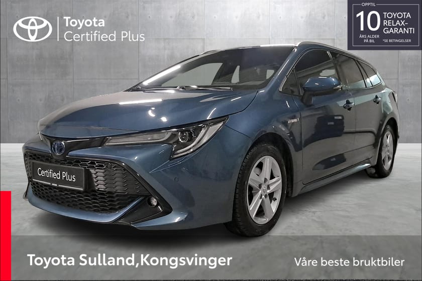 Bilde 1 av Toyota Corolla Touring Sports Hybrid Active Tech I Service utført I 8 nye dekk