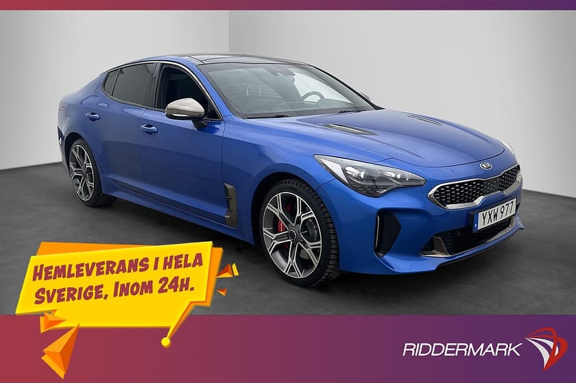 Bild 1 av Kia Stinger GT AWD 3.3 V6 370hk Värmare Pano H/K 360° HUD