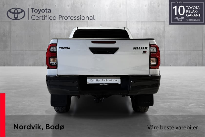 Bilde 4 av Toyota Hilux Dobbelcab 2,8 204hk 500Nm D-Cab 4WD GR Sport