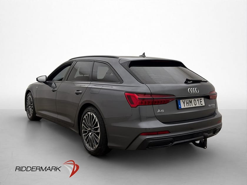 Bild 5 av Audi A6 Avant 55 TFSI e quattro 367hk S-Line Drag Halvskinn Navi