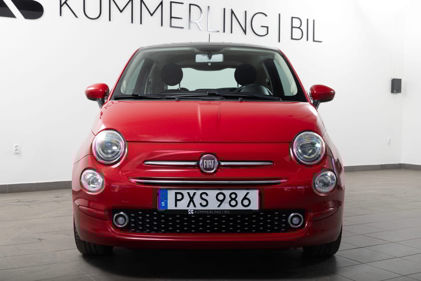Bild 2 av Fiat 500 1.2 8V Manuell 69hk Glastak/PDC