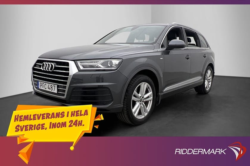 Bild 2 av Audi Q7 3.0 TDI V6 Quattro Full S-Line 7-Sits D-Värm 4-Zon