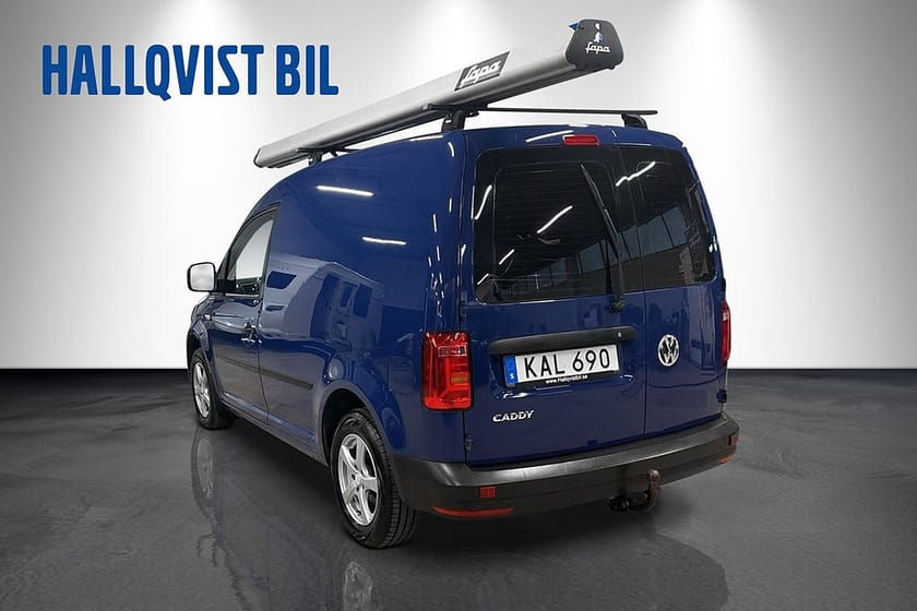 Bild 4 av Volkswagen Caddy Van Skåp 1.6 TDI 75hk Drag Värmare Inredning Euro 5