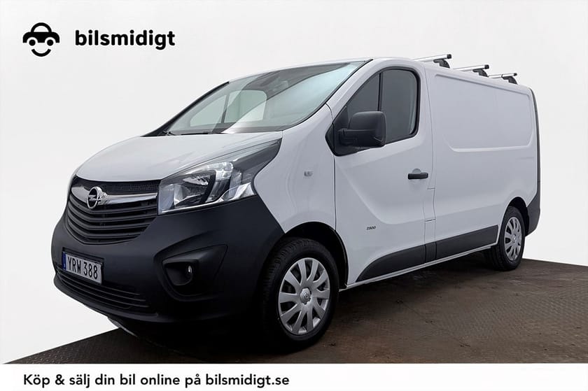 Bild 1 av Opel Vivaro Skåpbil 3-sits Drag Inredd Värmare Takräcke MOMS