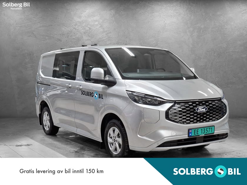 Bilde 3 av Ford E-Transit Custom 320 Limited/3-Seter/Hengerfeste/ACC/360 Kamera++