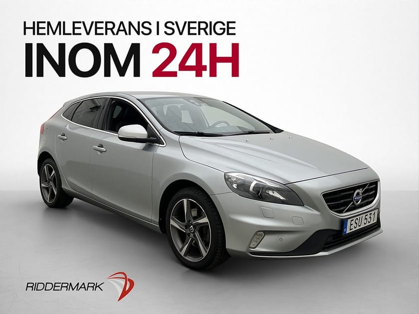Bild 3 av Volvo V40 T2 122hk R-Design Värmare Skinn/Alcantara