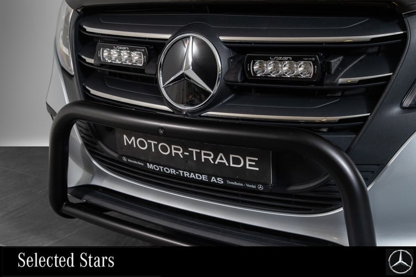 Bilde 3 av Mercedes-Benz Vito 119 CDI 4x4 3.0t 4MATIC | Dobbelgulv | Varmer varerom | Ekstralys