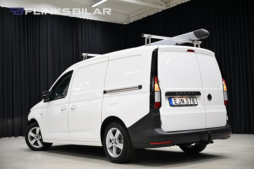 Bild 5 av Volkswagen Caddy Cargo Maxi DSG 122HK Servicebil|Inredd|Dubbeldörr|Sortimo|Pipetube