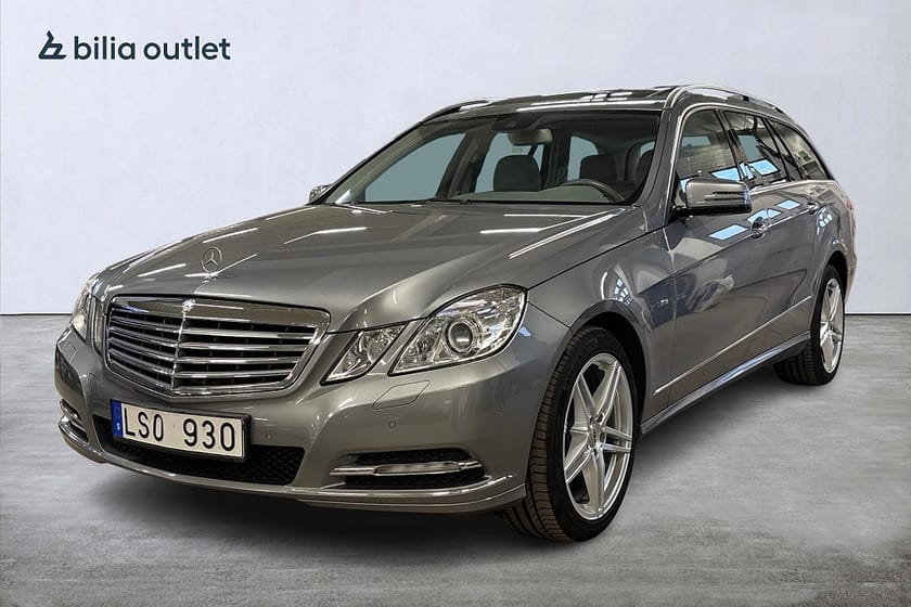 Bild 1 av Mercedes-Benz E 220 T CDI BE aut Elegance 170hk Taklucka Drag LågaMil