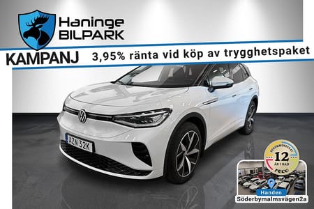 Volkswagen ID.4 GTX SUPERDEAL 3.95% / 4M / 220KW / PDC / RATTVÄRME/MOMS