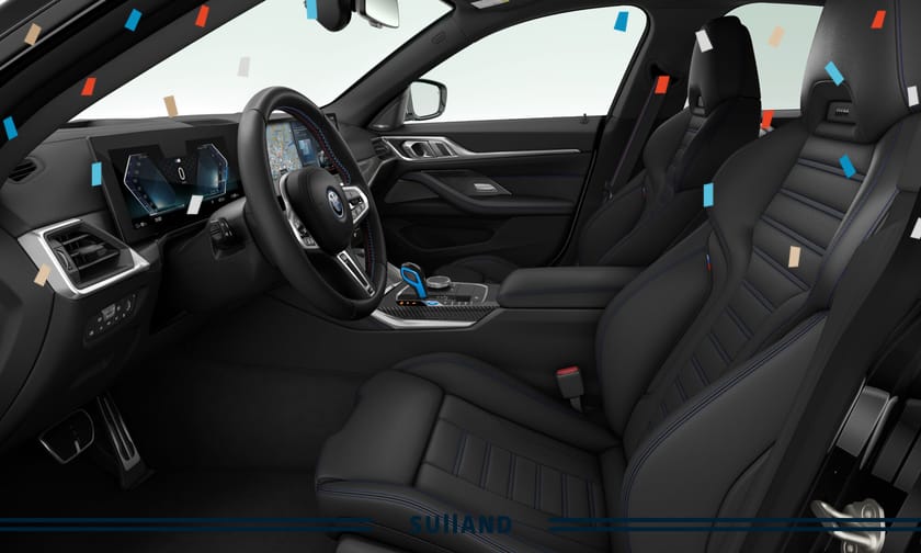 Bilde 2 av BMW i4 M50 xDrive Gran Coupé Fullutstyrt / Karbon / M-sport seter / Sort grill