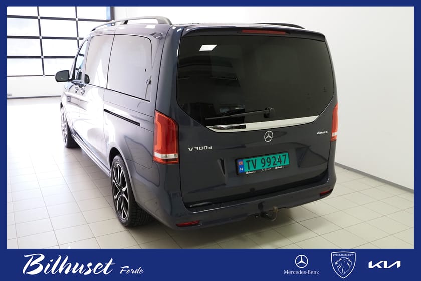 Bilde 2 av Mercedes-Benz V 300d 4MATIC 3.1t VI LEVERER OVER HEILE LANDET.