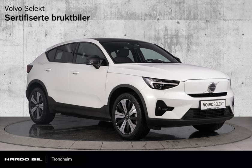 Bilde 1 av Volvo C40 Recharge Twin motor 408 hk Plus. Piksel LED/Krok/Varmepumpe/Soltak/VOC