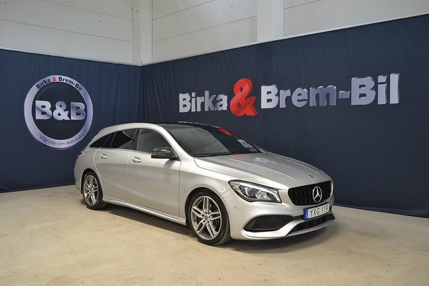 Bild 1 av Mercedes-Benz CLA 200 d Shooting Brake 4MATIC drag, panorama, H/K AMG sport
