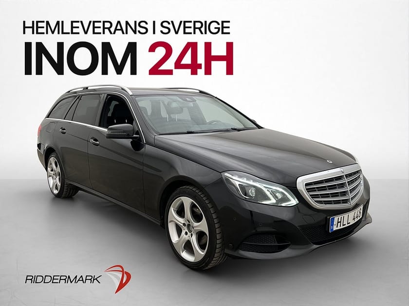 Bild 3 av Mercedes-Benz E 220 T BlueTEC BE E220 170hk Drag Sensorer Skinn Farthållare