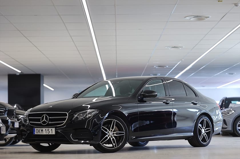 Bild 3 av Mercedes-Benz E 220 d 194hk AMG Line HUD Drag 360 Värmare