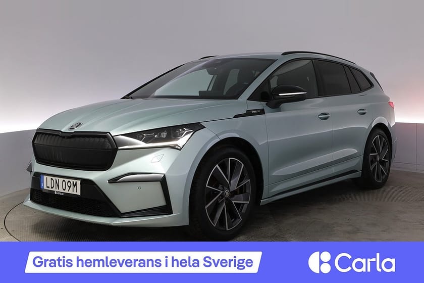 Bild 1 av Škoda Enyaq iV 80 Skoda Sportline Kamera Matrix Adap.Far Drag