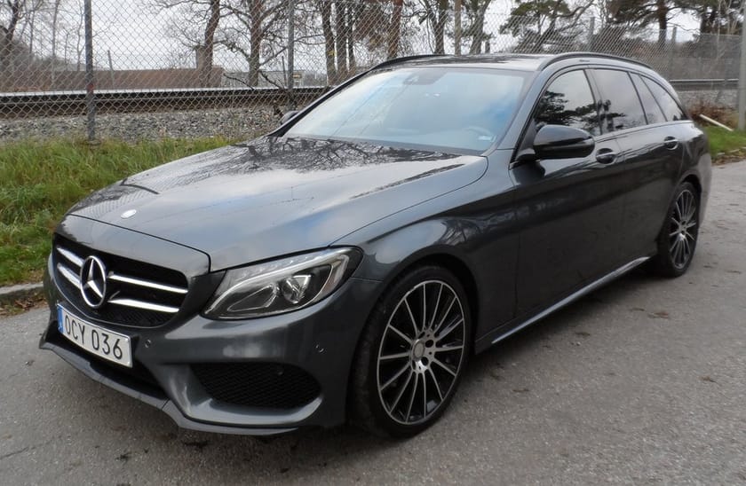 Bild 1 av Mercedes-Benz C 220 T d AMG-Night Burmester Dragkrok 170hk