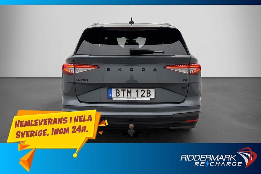 Bild 4 av Škoda Enyaq iV 80 Skoda Sportline Värmepump Kamera Rattvärme Drag