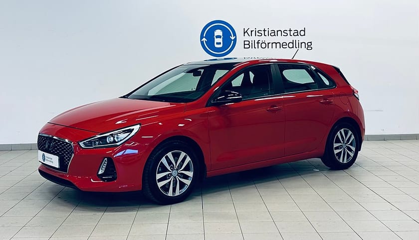 Bild 4 av Hyundai i30 1.4 T-GDi Aut Comfort Xenon,Kamera,V-Hjul