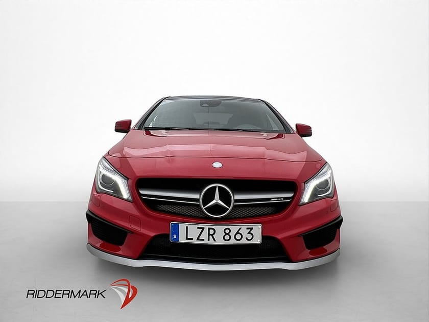 Bild 2 av Mercedes-Benz AMG CLA 45 4MATIC Coupé 4M Pano H/K Skinn Få-Brukare