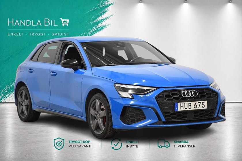 Bild 4 av Audi A3 Sportback 45 TFSI e Plug-in S-Line Cockpit P-värm AdaptivF 245hk