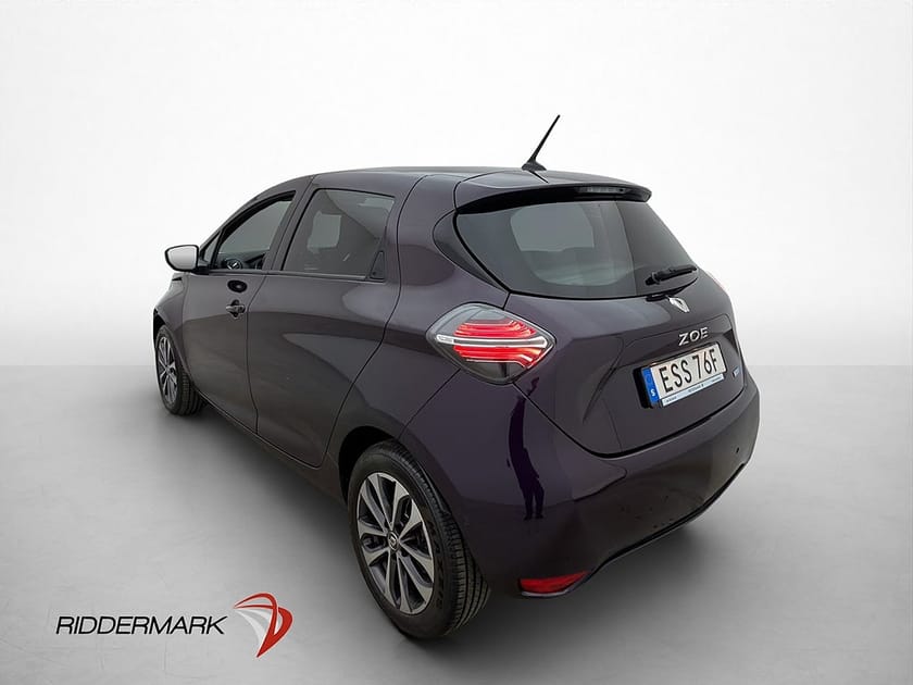 Bild 5 av Renault ZOE R135 52 kWh Friköpt Batteri Kamera Halvskinn