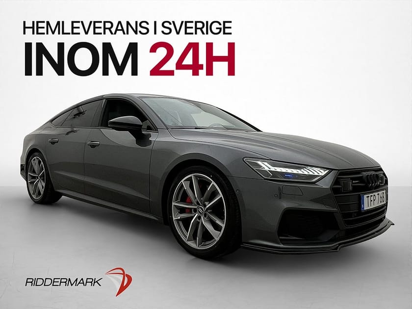 Bild 1 av Audi A7 Sportback 55 TFSI e quattro SB Q 367hk S-Line Matrix 360° Cockpit B&O