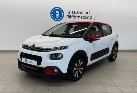 Citroën C3 1.2 PureTech 110 EAT Dragkrok Automat