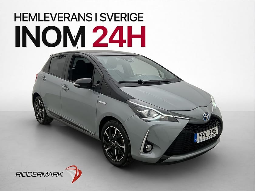 Bild 1 av Toyota Yaris Hybrid 101hk Selection Navigation 0,39l/mil