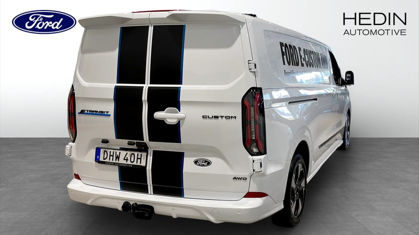 Bild 2 av Ford E-Transit Custom 340 AWD E-CUSTOM AWD, 360 SPORT SKÅP 340L