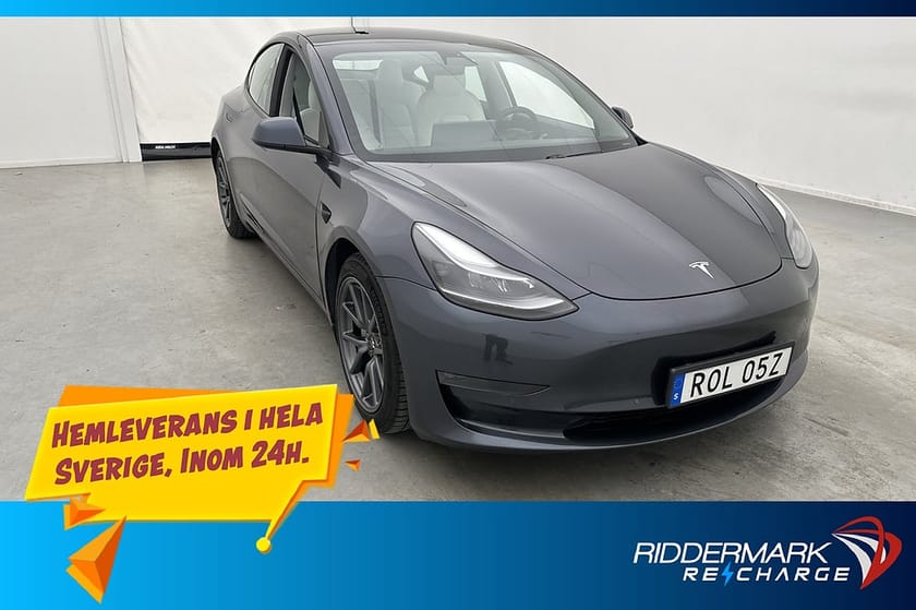Bild 1 av Tesla Model 3 Long Range AWD FSD Acc Boost Drag Ljus-Interiö