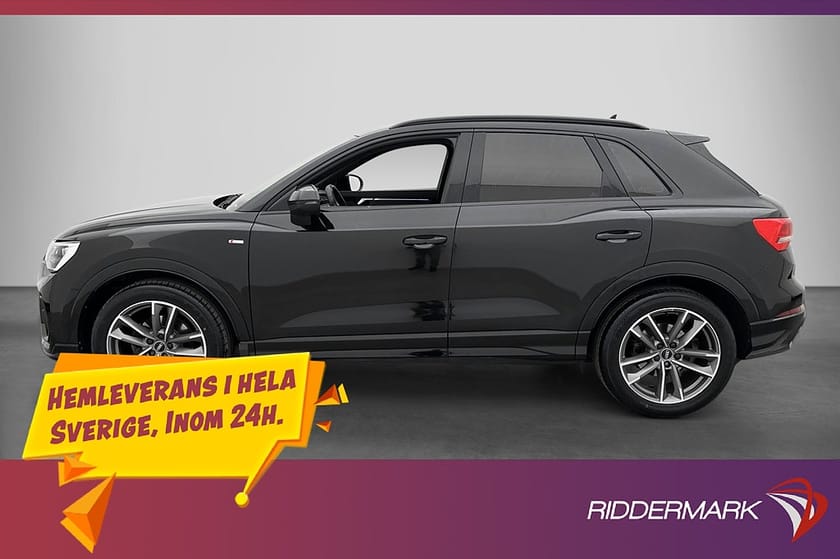 Bild 1 av Audi Q3 35 TFSI 150hk S-Line Black Optik Cockpit Värmare