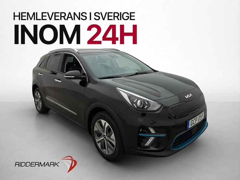 Bild 1 av Kia e-Niro 64 kWh 204hk Advance Kamera Navi CarPlay Halvskin