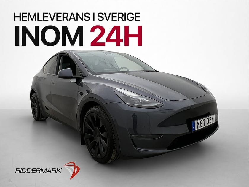 Bild 1 av Tesla Model Y Long Range AWD Uppgraderad AP Svensksåld