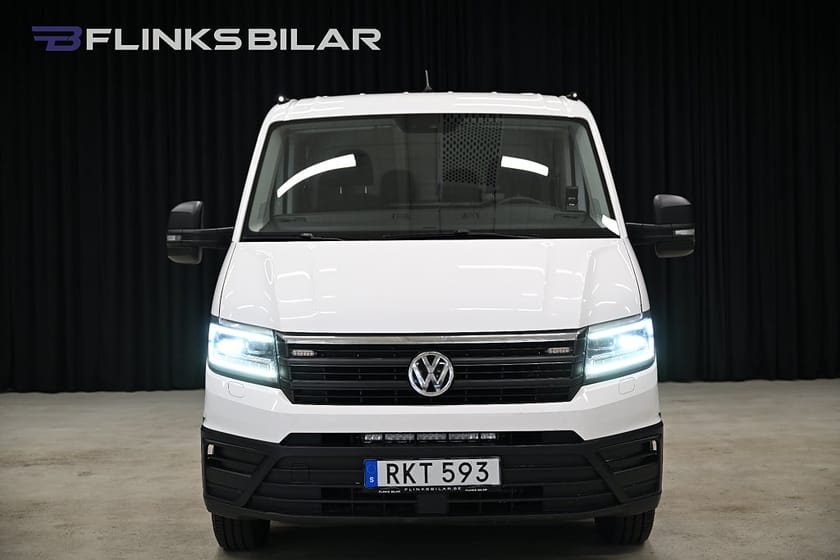 Bild 3 av Volkswagen Crafter Chassi Double Cab 177HK Dubbelhytt|Servicebil|V-Inredd|Påbyggt-skåp|SeUtr