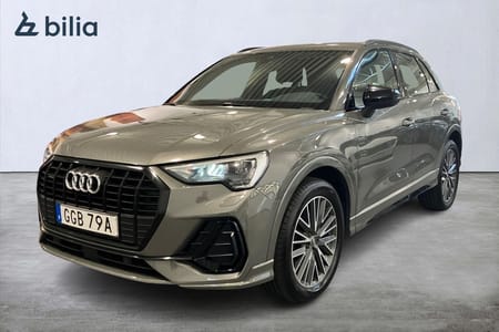 Audi Q3 40 TDI quattro S-line Parkeringssensorer fram/bak Elektrisk baklucka keyless  Infällbar dragkrok farthållare