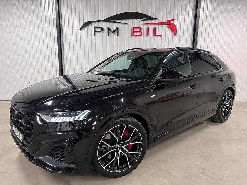 Bild 1 av Audi Q8 60 TFSI e quattro S-Line Panorama Drag B&O 22” MOMS