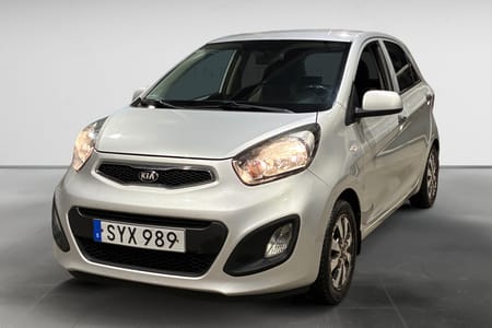 Kia Picanto 1.0 68 HK GLS 11800MIL 0.36L/MIL 360KR/ÅR NYBES 5D 14"
