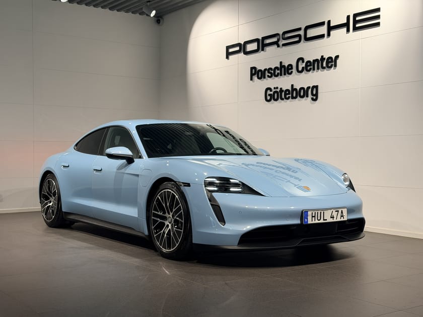 Bild 2 av Porsche Taycan frozenblue metallic /VAT/Leasbar
